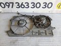 Дифузор радіатора з вентилятором Ford Connect 1.8 tdci (02-13) 2T14-8C607-FA