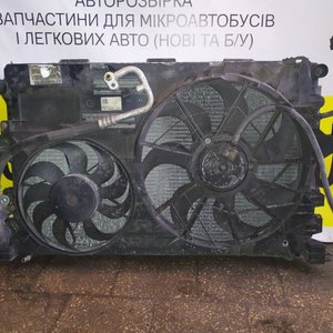 Дифузор радіатора з вентилятором VW T-5 (03-15) 7H0121207F