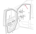 Ущільнювач дверей передній правий верхній VW Crafter ІІ 2.0 tdi (16-...) 7C0837761C