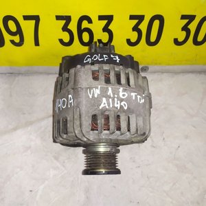 Генератор (140А / 14V) VW Crafter / T-5 / Caddy / Passat B7 1.6 / 2.0 tdi (2010-...) 03L903023L