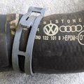 Патрубок системи охолодження 2.0 tdi VW Crafter II (16-...) 2N0122101B